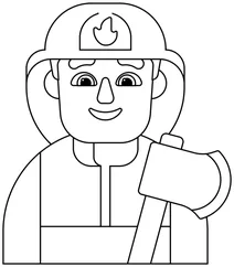 Людина пожежний emoji