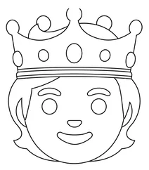 Людина з короною emoji