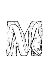 M — мурена