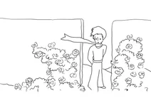 Маленький принц у трояндовому саду