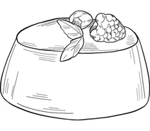 Малиновий десерт