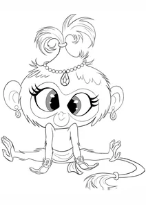 Мавпочка тала з «shimmer and shine