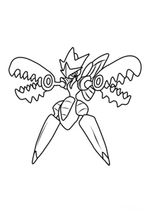 Розмальовки Mega Pokemony