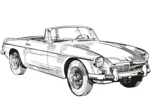 Mg mgb spyder