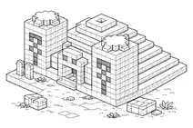 Minecraft desert temple