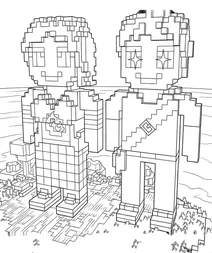 Minecraft henry and natalie