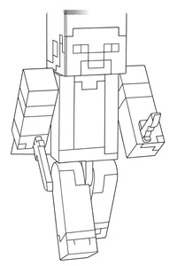 Minecraft herobrine character