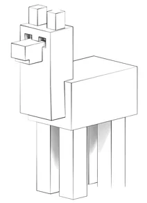 Minecraft llama