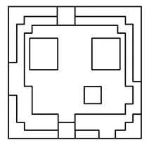 Minecraft slime face