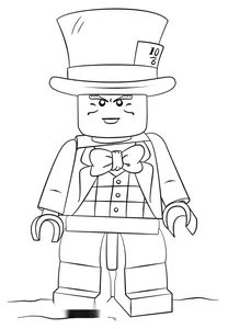 Мініфігурка lego божевільний капелюшник