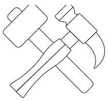 Молоток і кирпи