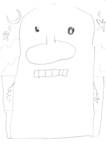 Moominvalley: the groke