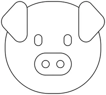 Мордочка свині (емодзі)
