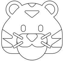 Мордочка тигра (емодзі)