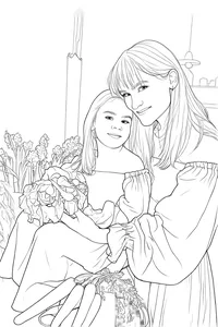 Mother and daughter
