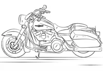Мотоцикл harley davidson road king
