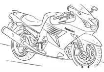Мотоцикл kawasaki