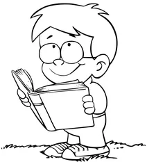 Мультфільм хлопчик з книгою