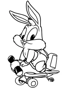 Милий багз банні з серії baby looney tunes