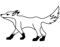 Милий мультяшний лис