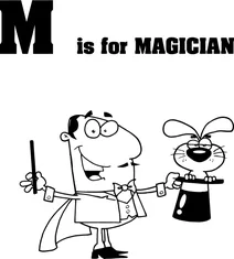 На m літеру починається слово “magician