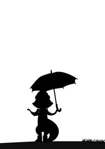 Намалюй дощ для лисиці