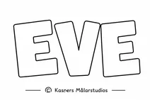 Name coloring: eve