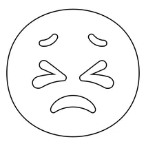 Наполегливе обличчя emoji