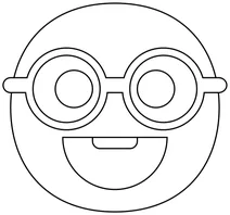 Nerd face emoji