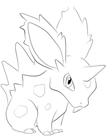 Нідоран m (англ nidoran m.)