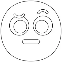 Обличчя з піднятими бровами emoji