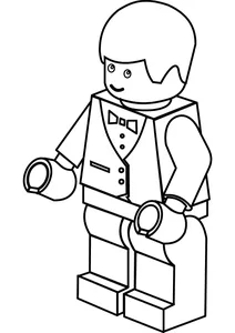 Офіціант з серії lego city