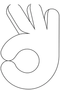 Ok hand emoji