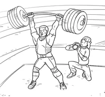 Olympic weightlifter and photographer