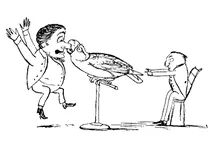 Папуга – карикатура едварда ліра