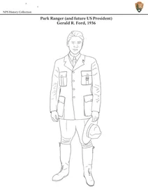 Park ranger (майбутній президент сша, 1936)