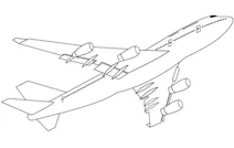 Пасажирський літак boeing 747-400