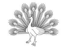 Павич із мультика