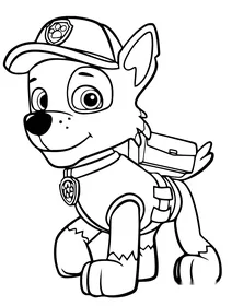 Paw patrol rocky