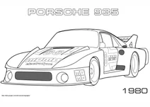 Перегонове авто 1980 porsche 935