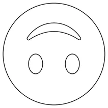 Перевернутий обличчя emoji