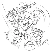 Підпалювач із відеогри skylanders
