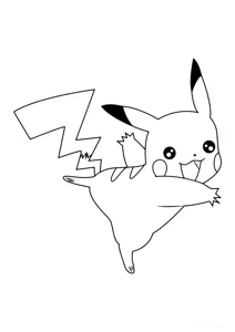 Розмальовки Pikachu