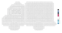 Pixel ambulance color by number