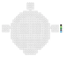 Pixel art robot design for game