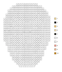 Pixel bassel color by number