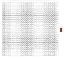 Pixel bread color by number