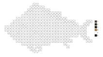 Pixel brown fish color by number