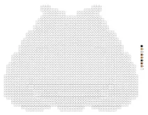 Pixel chubby king frog color by number