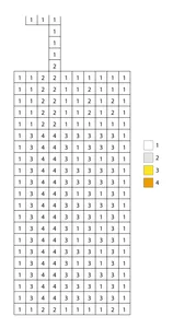 Pixel citrus lemonade color by number